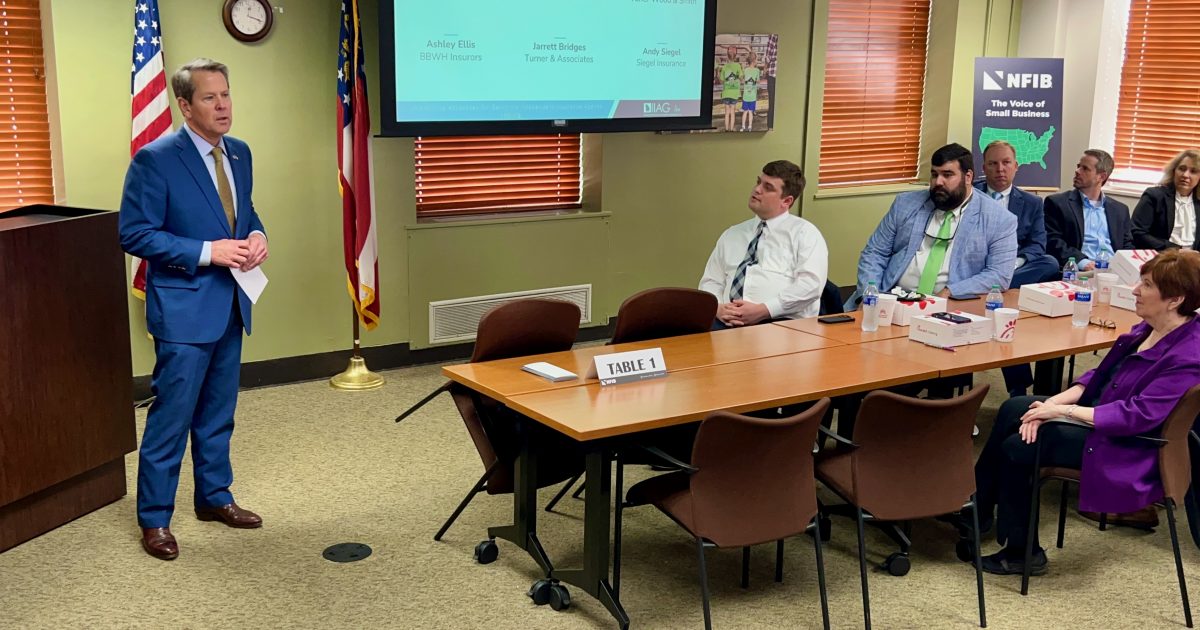 WATCH: Governor Kemp Speaks at Small Business Day