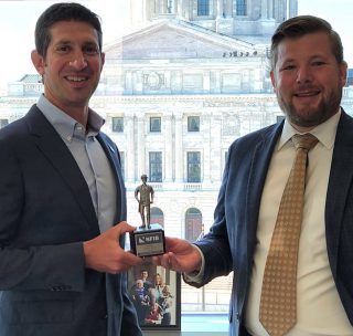 Minnesota Senate Majority Leader Jeremy Miller Earns NFIB Guardian of Small Business Award