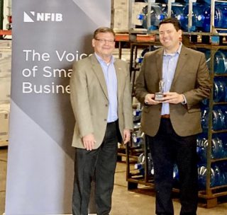 NFIB Presents Senator McColley With Prestigious Guardian of Small Business Award