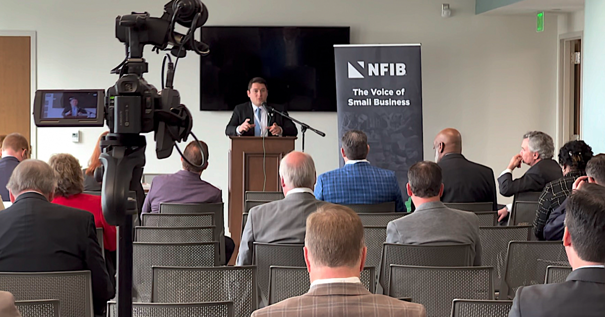 Gov. Bill Lee Greets NFIB Members at Small Business Day