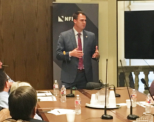 NFIB Response to Governor Stitt's State of the State Address