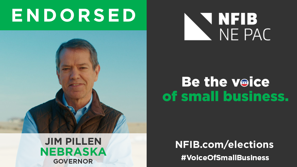 NFIB Nebraska PAC Endorses Jim Pillen for Governor